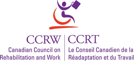 Canadian Council on Rehabilitation and Work logo