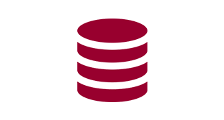 Database stack logo