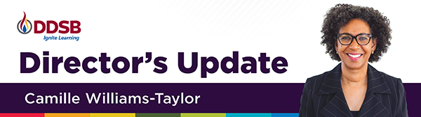Director of Education update banner