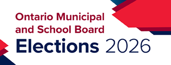 2026 Municipal Council and School Board Elections.