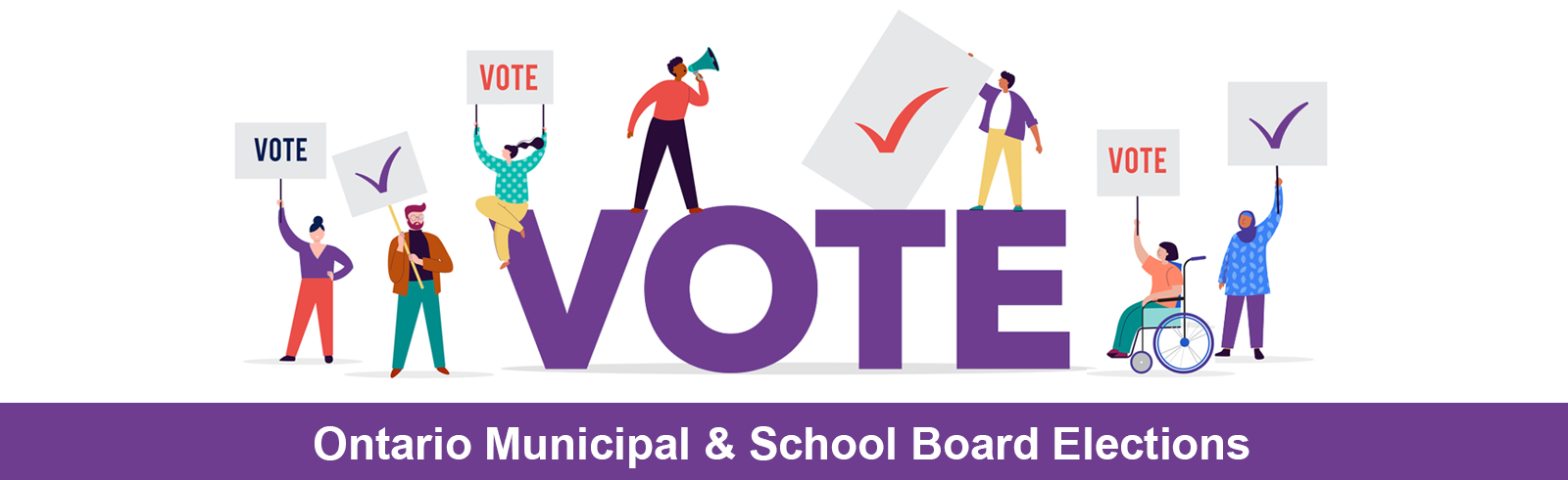 Vote Ontario Municipal and School Board Trustee Elections title