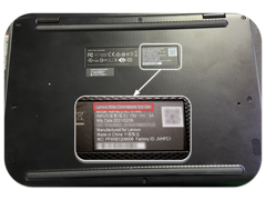 Chromebook Model Number